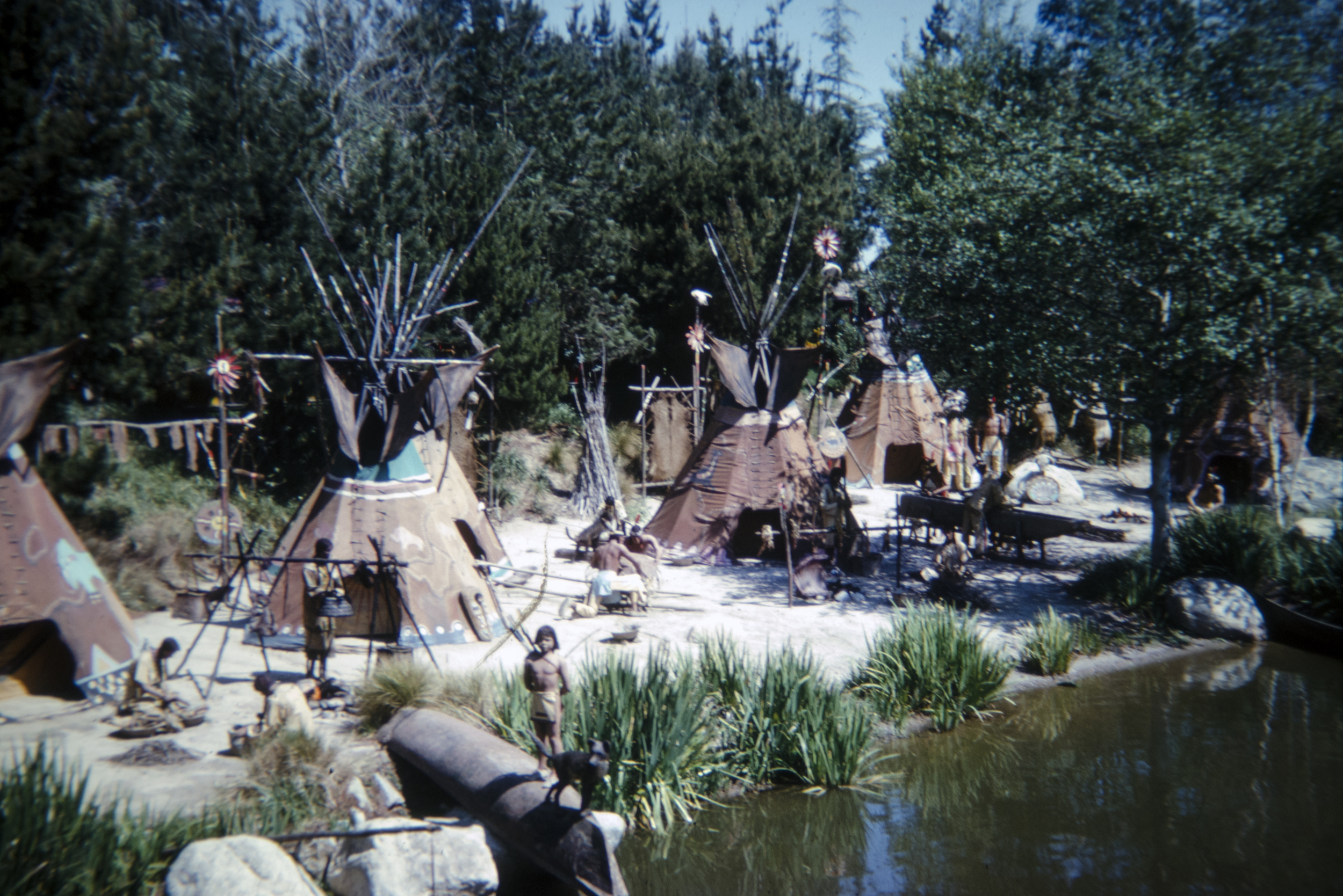 Rivers of America Indian Village