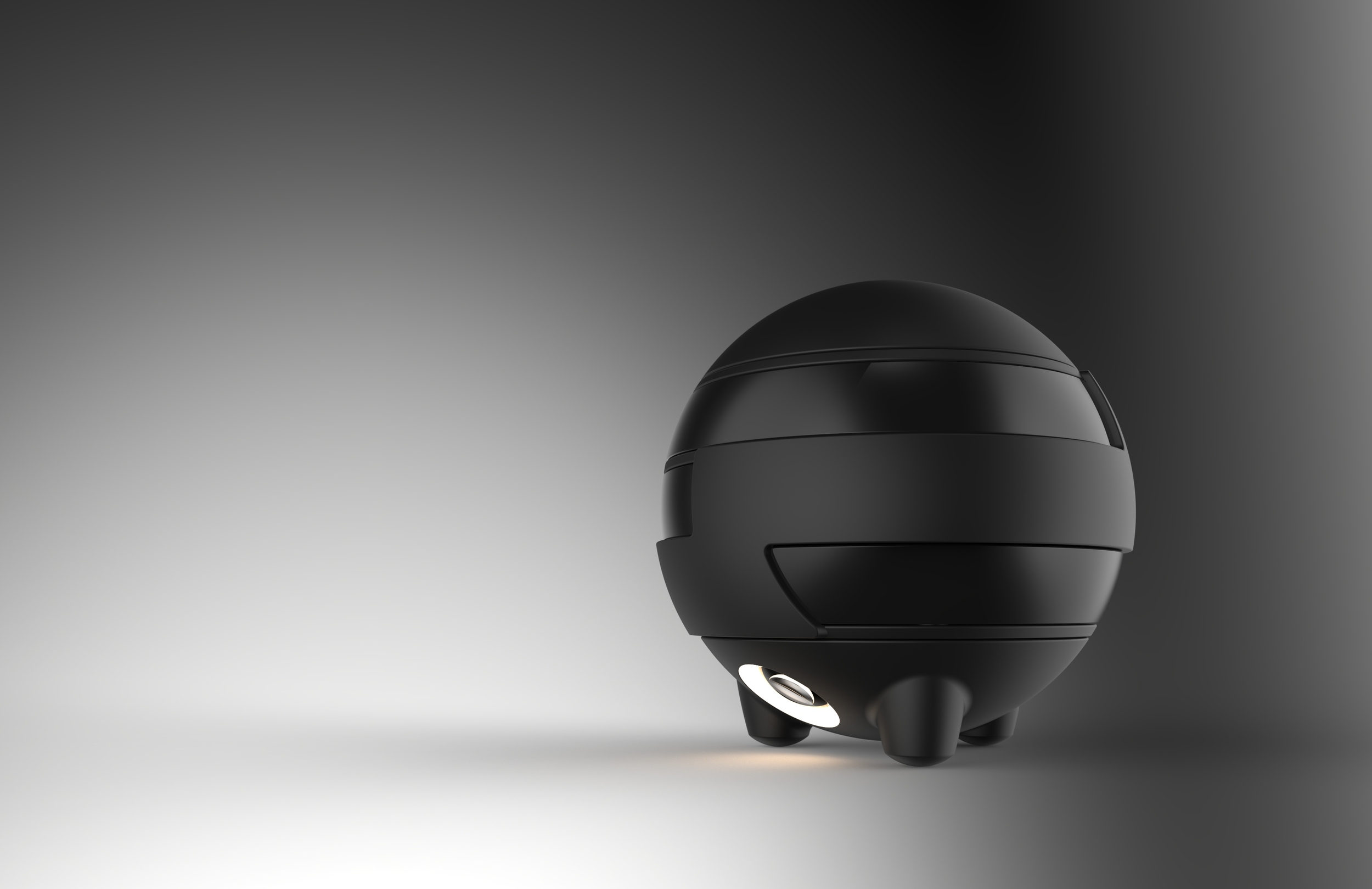 Jupiter TD-01 | Throw Drone with rotors retracted