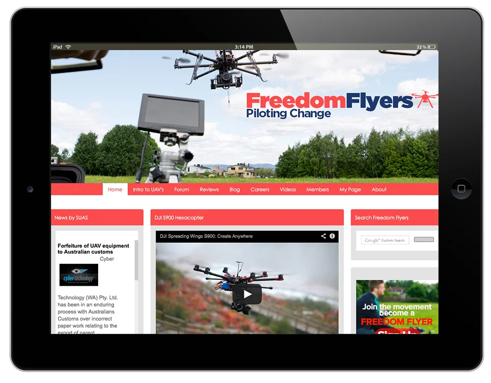 Visit the website - freedomflyersusa.com