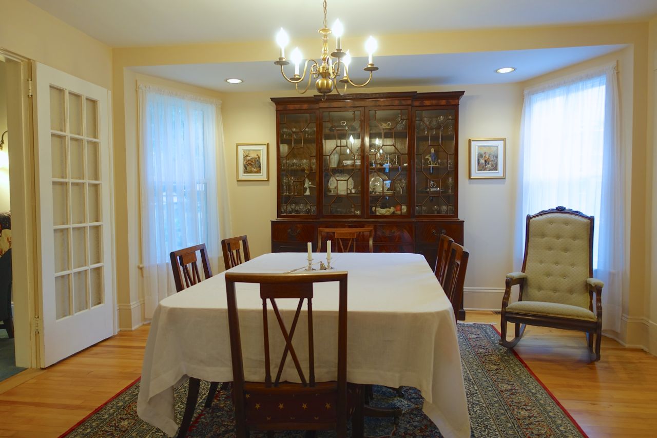 Dining Room, view from the Kitchen