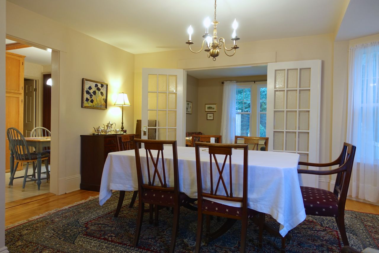 Dining Room viewed from the Living Room
