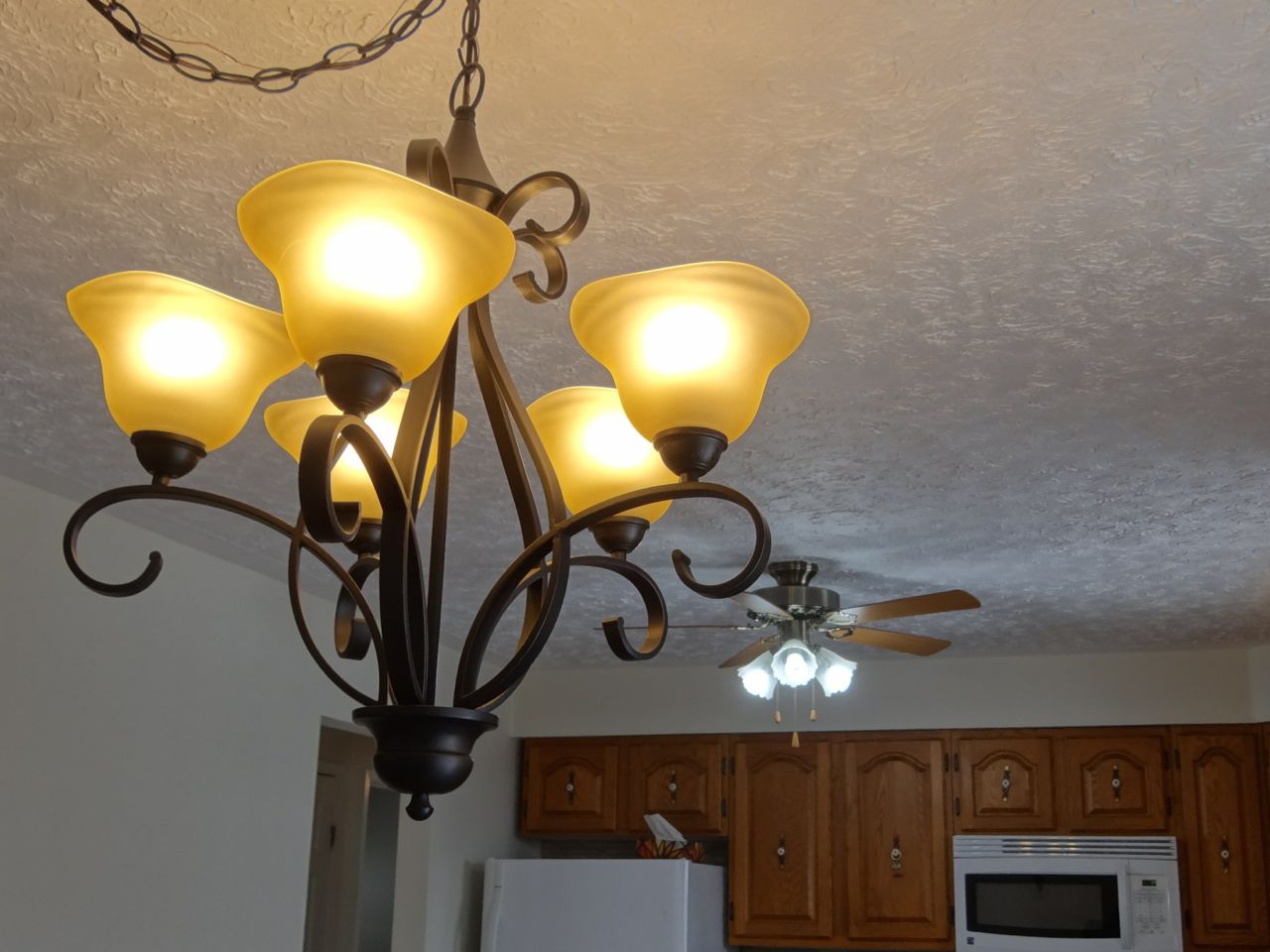 New light fixtures