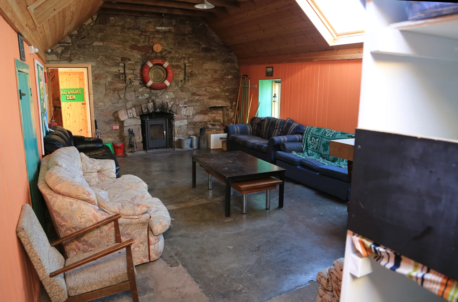 Cub Cottages communal area