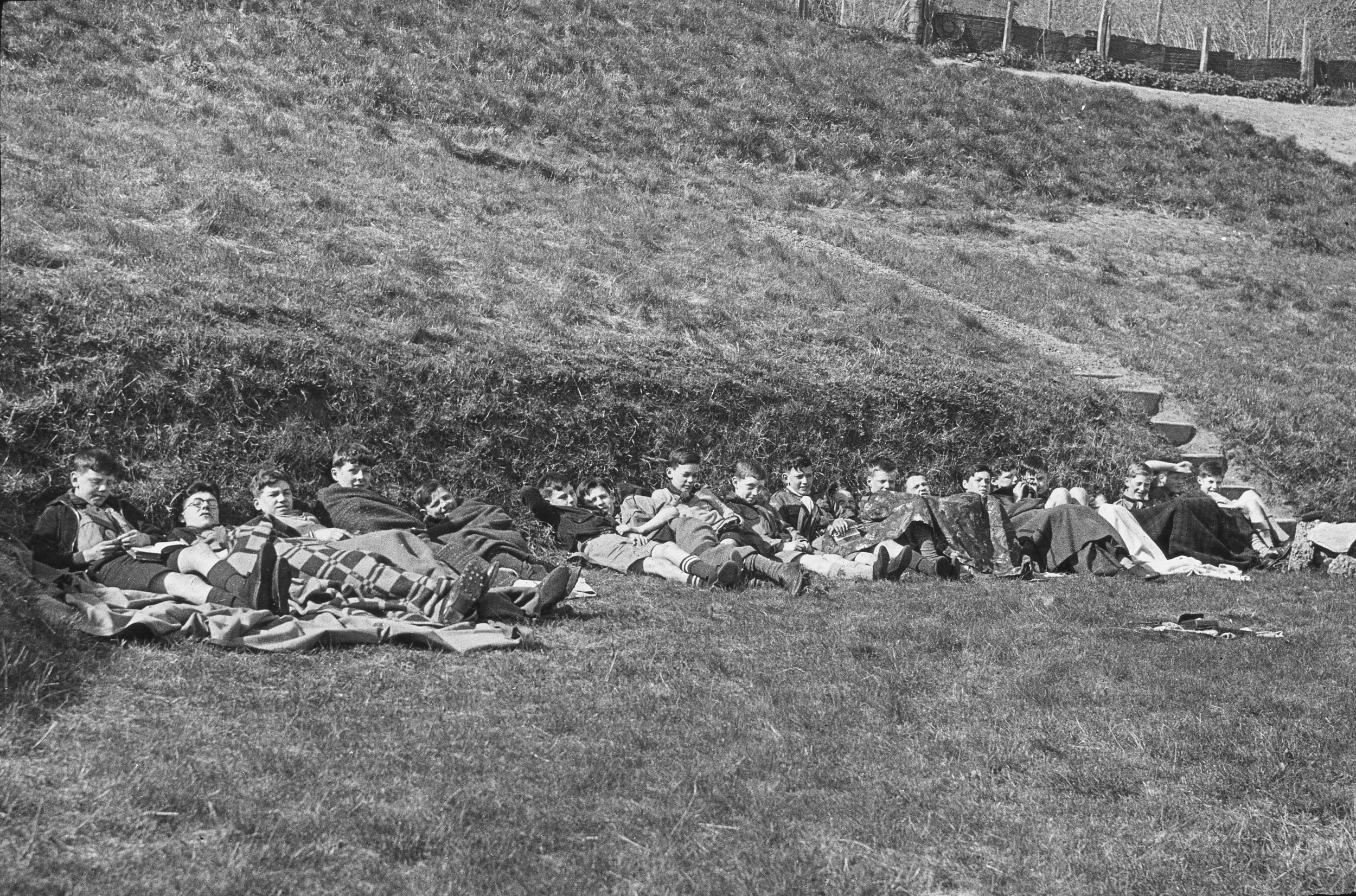 1938 Easter, ready for Sunday service.