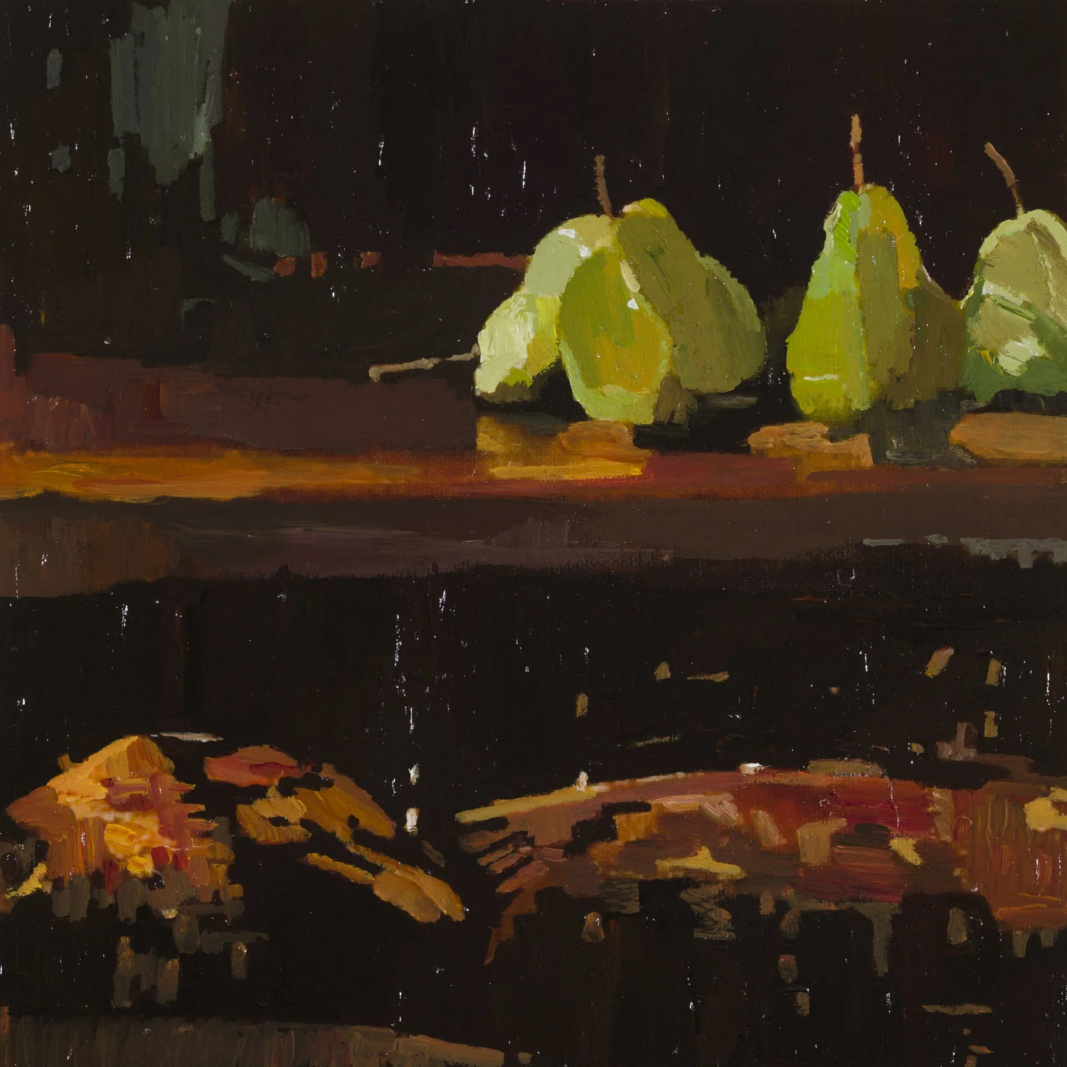 Conference Pears, 40x40 framed.jpg