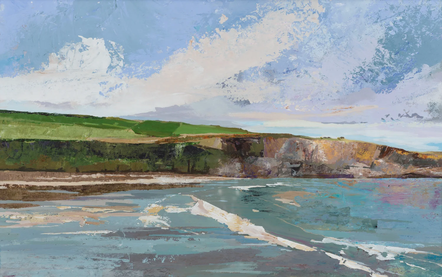 Duneen Strand, Low Tide - 66x72cm.jpg