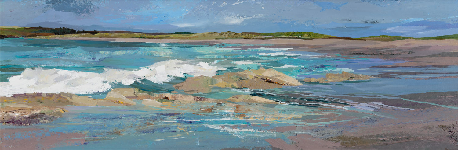 Midsummer_s Morning at the Long Strand, 53x105cm.jpg