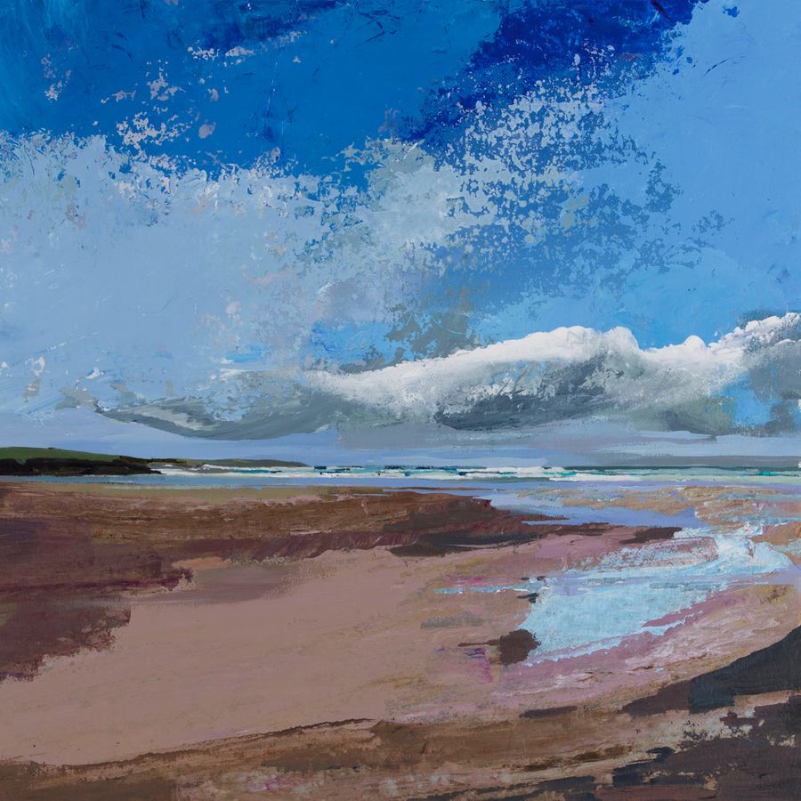 The Play of Light on Inchydoney Strand 55x54.jpeg