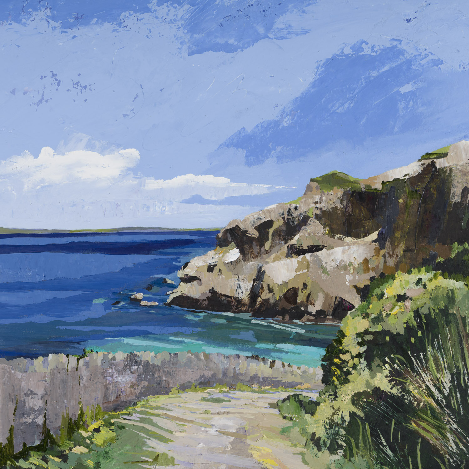 The Path to Dunnycove Cove - 55x54.jpg