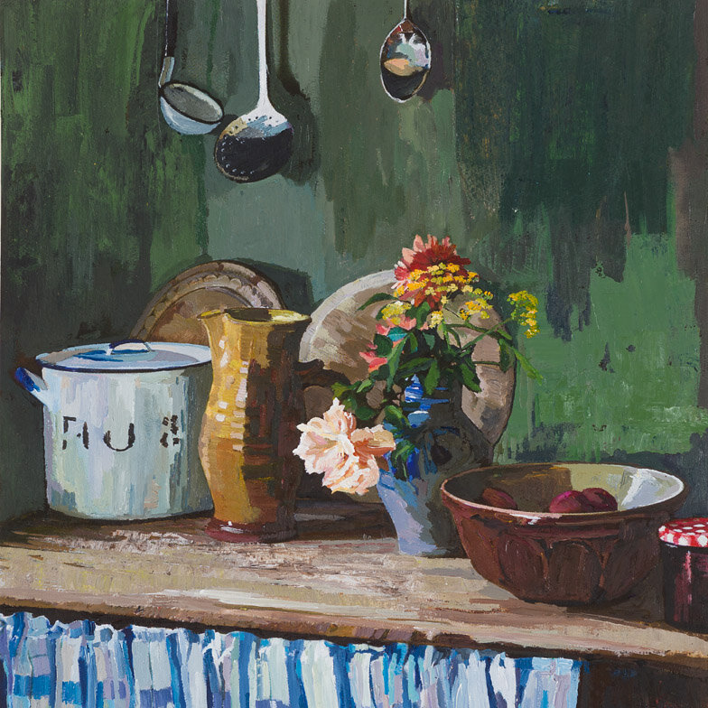 Fading Light - Acrylic on Paper.jpg