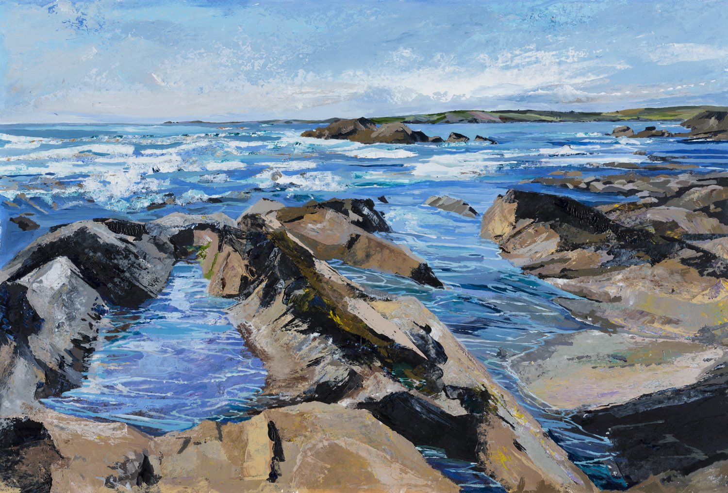 High Tide with Rosscarbery Bay in the Foreground