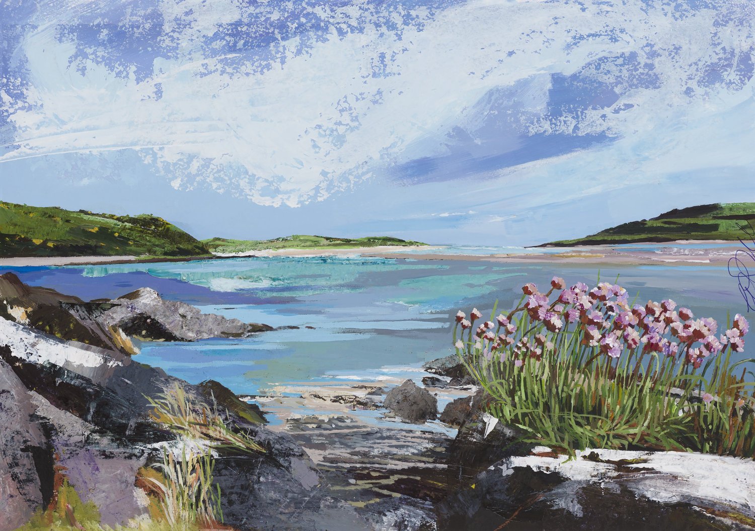 The Channel Inchydoney with Dunmore in the Distance.jpeg