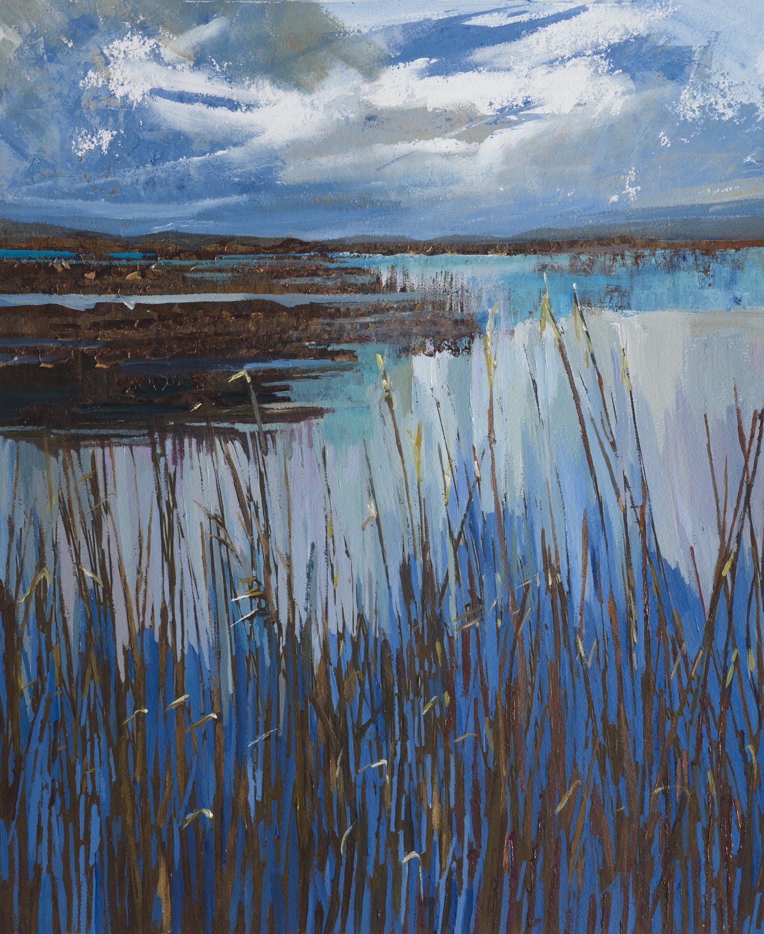 The Reed Bed at Dusk