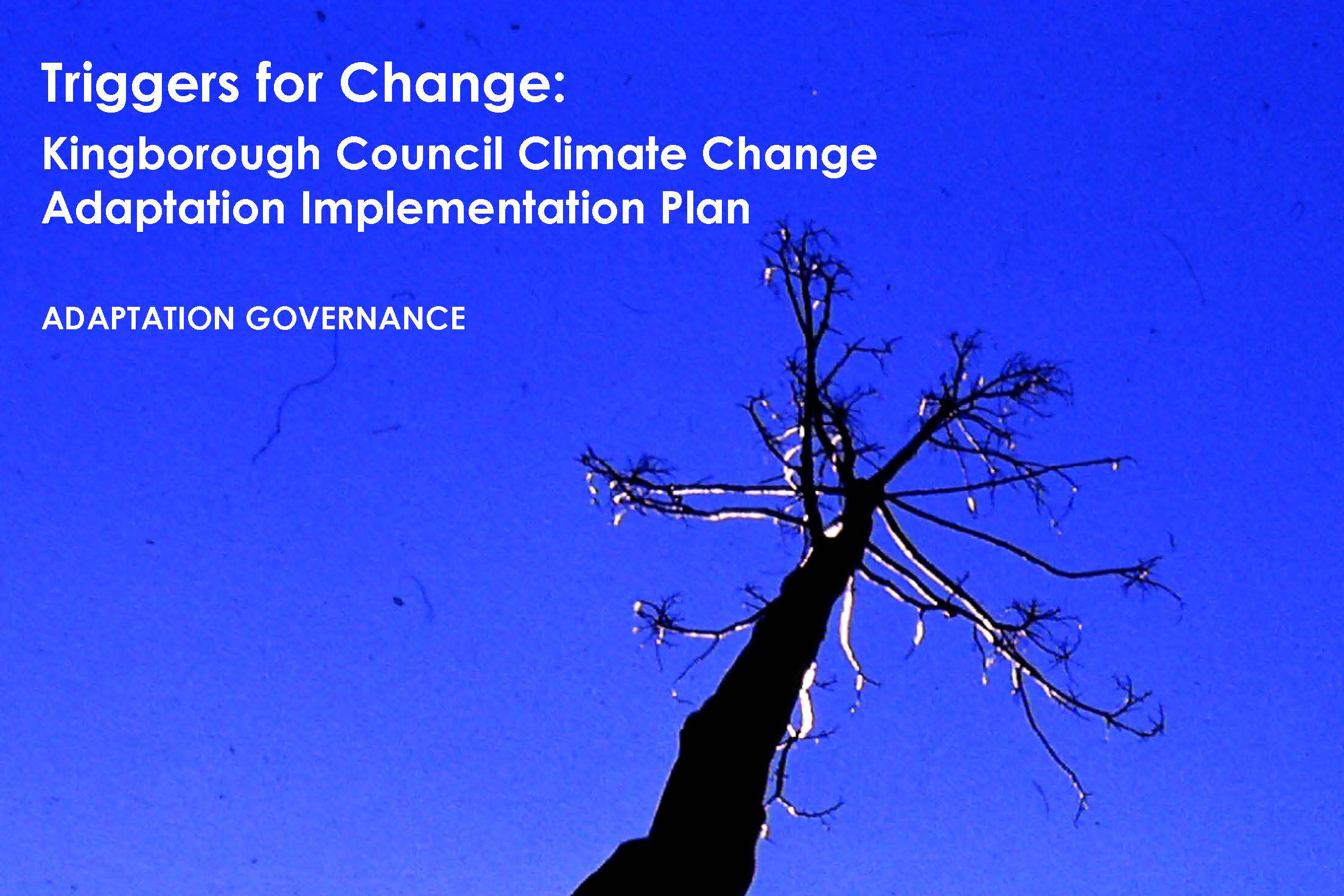 Climate Change Adaptation Implementation Plan