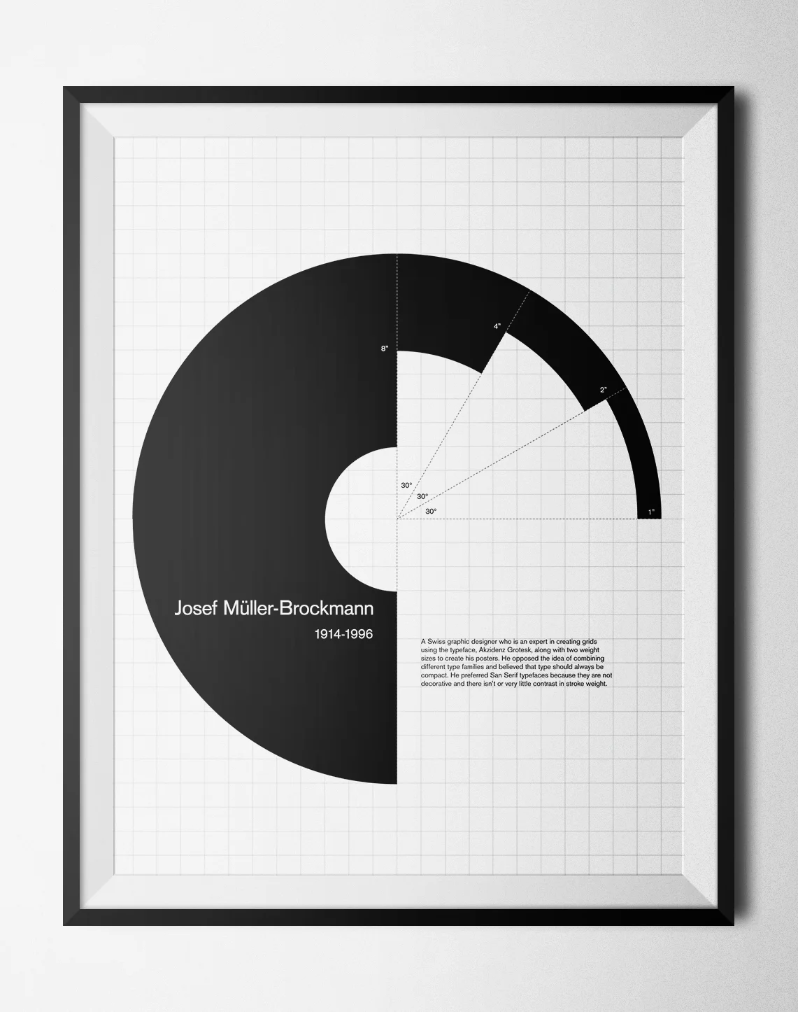 Designer Poster: Josef Muller Brockmann 