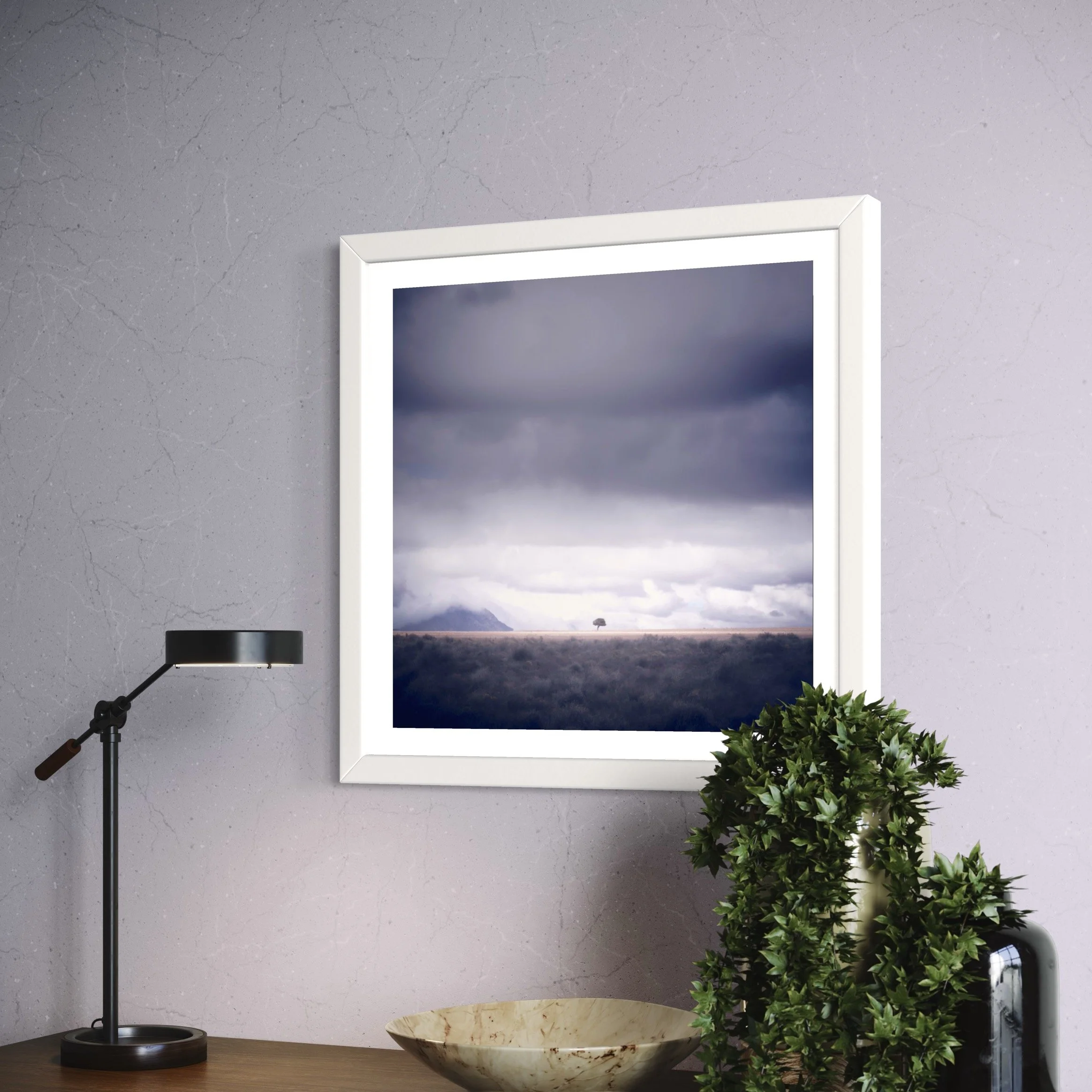 LONE TREE FRAMED