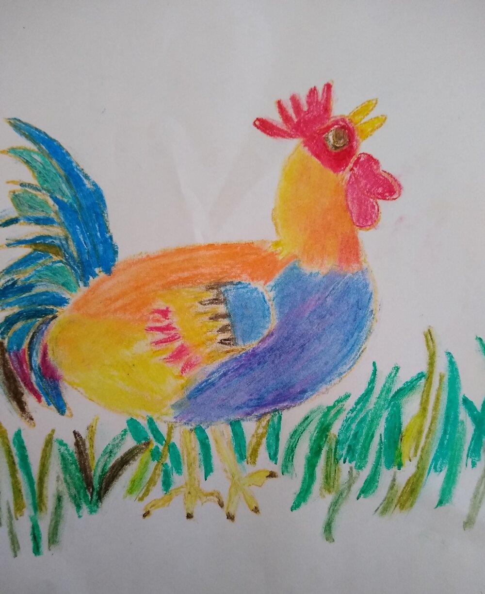R is for Rooster, by Katelyn