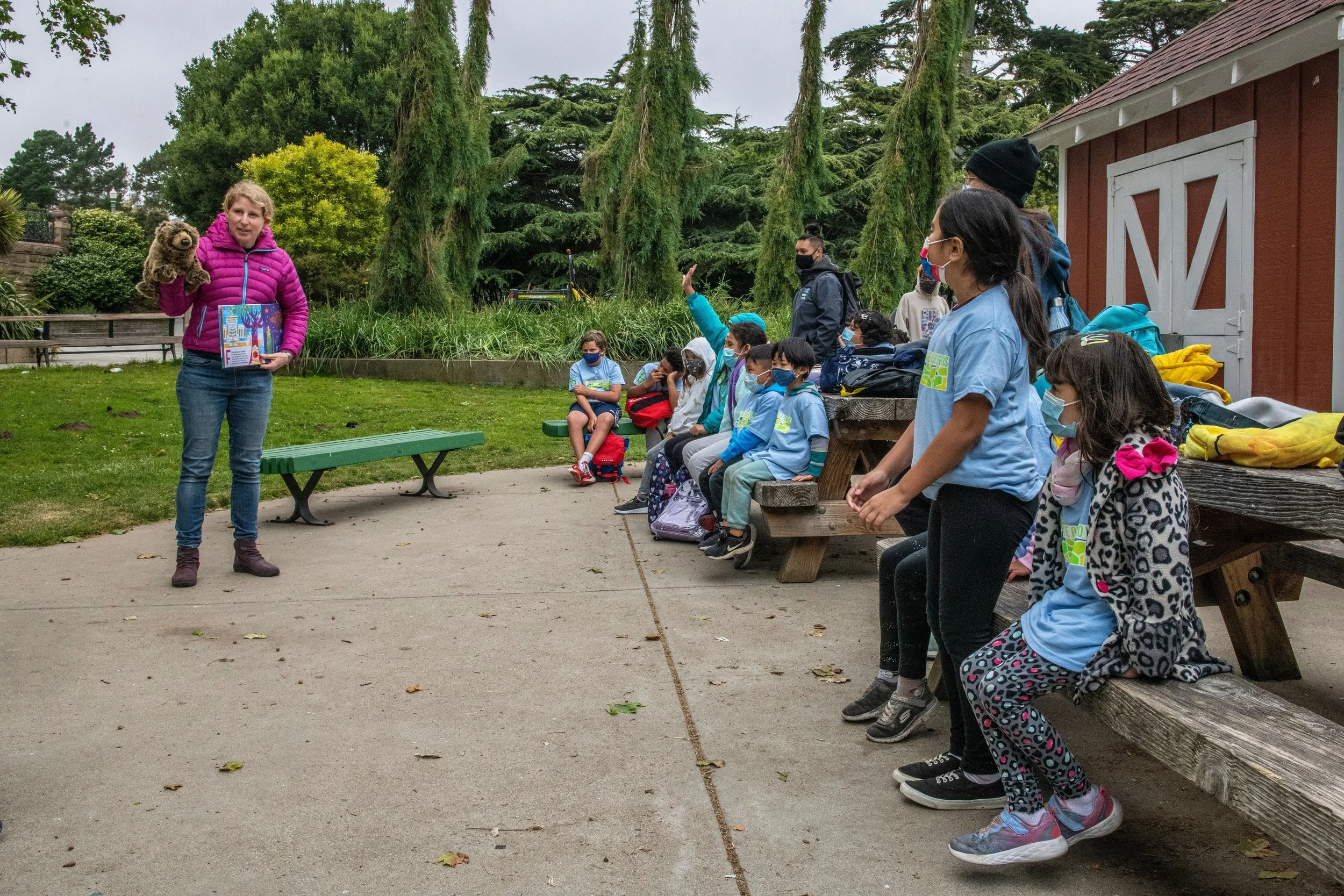 Sharing Golden Gate Park, An A to Z Adventure, with 600 Kids from Across San Francisco!
