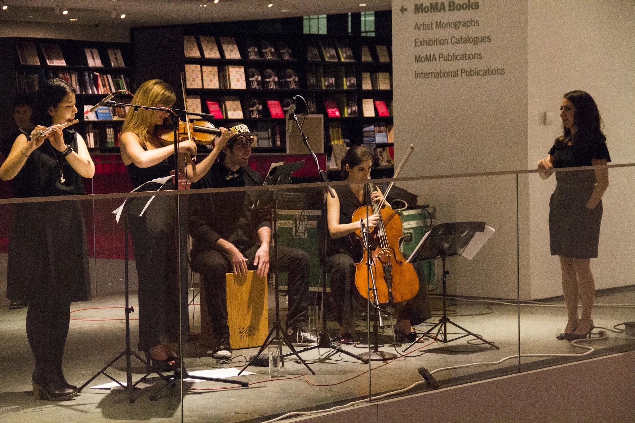  Left to right: Yoobin Whang, Sara Franklin, Bruno Esrubilsky, Rose Bellini, Mary Kouyoumdjian 