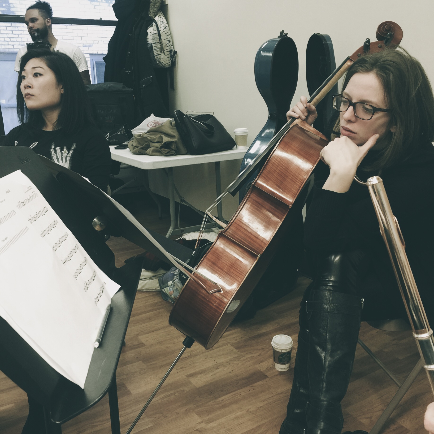 We were joined by extraordinary cellist Meaghan Burke