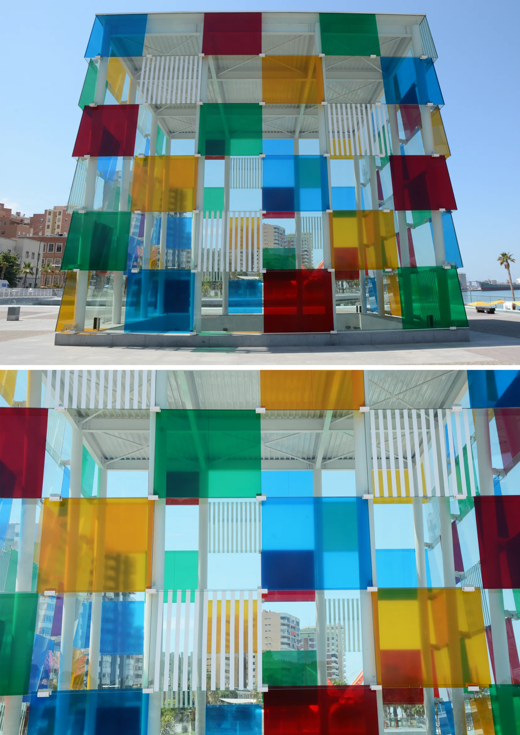 Centre Pompidou Malaga Luminary