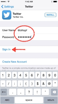 Enter your credentials and sign in.