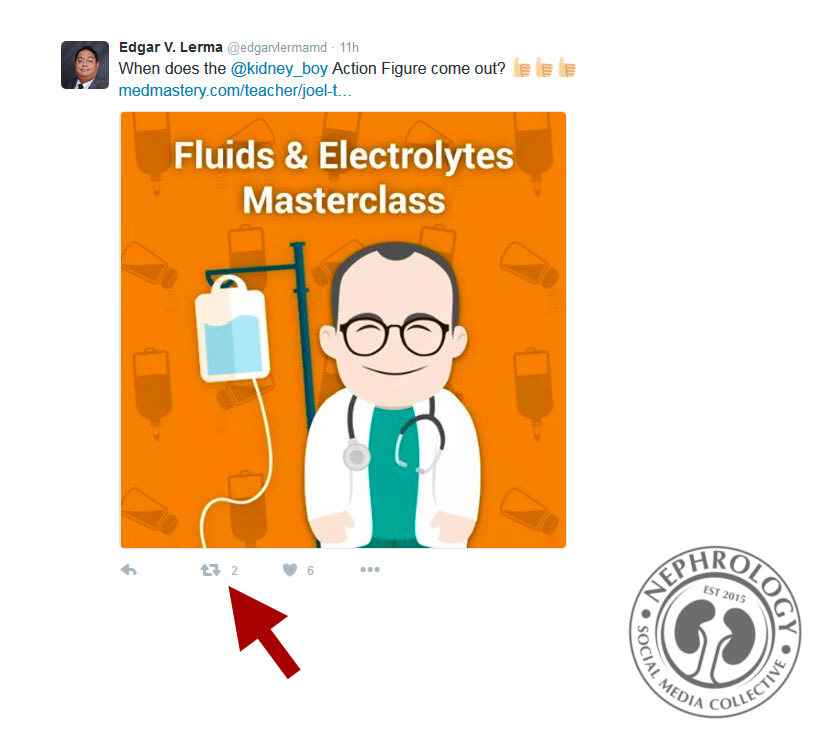 You see this Tweet and click on the RT or quote Tweet option.