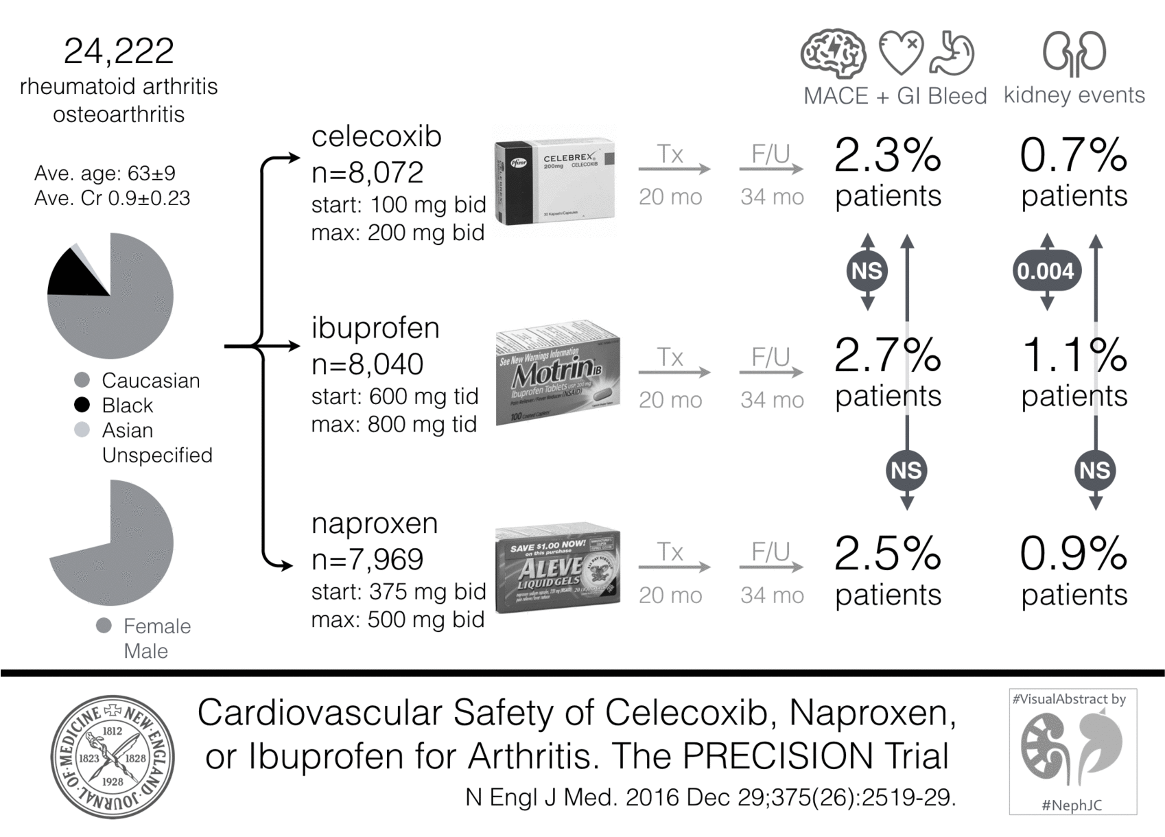 PRECISION Trial: The Visual Abstract — NephJC