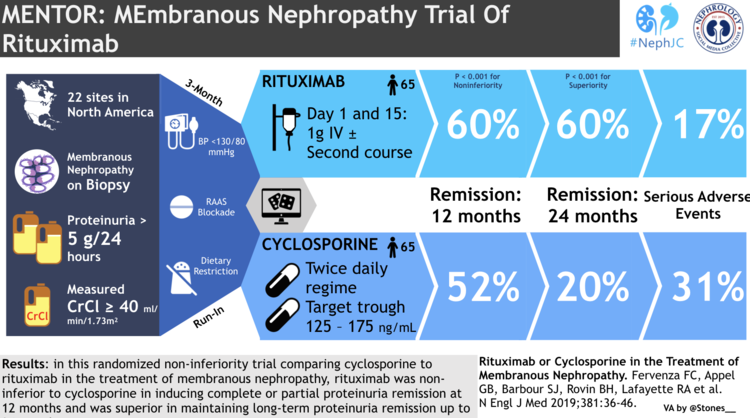 Guinness spyd Forsøg MENTOR: Is Rituximab Ripened enough for Membranous? — NephJC