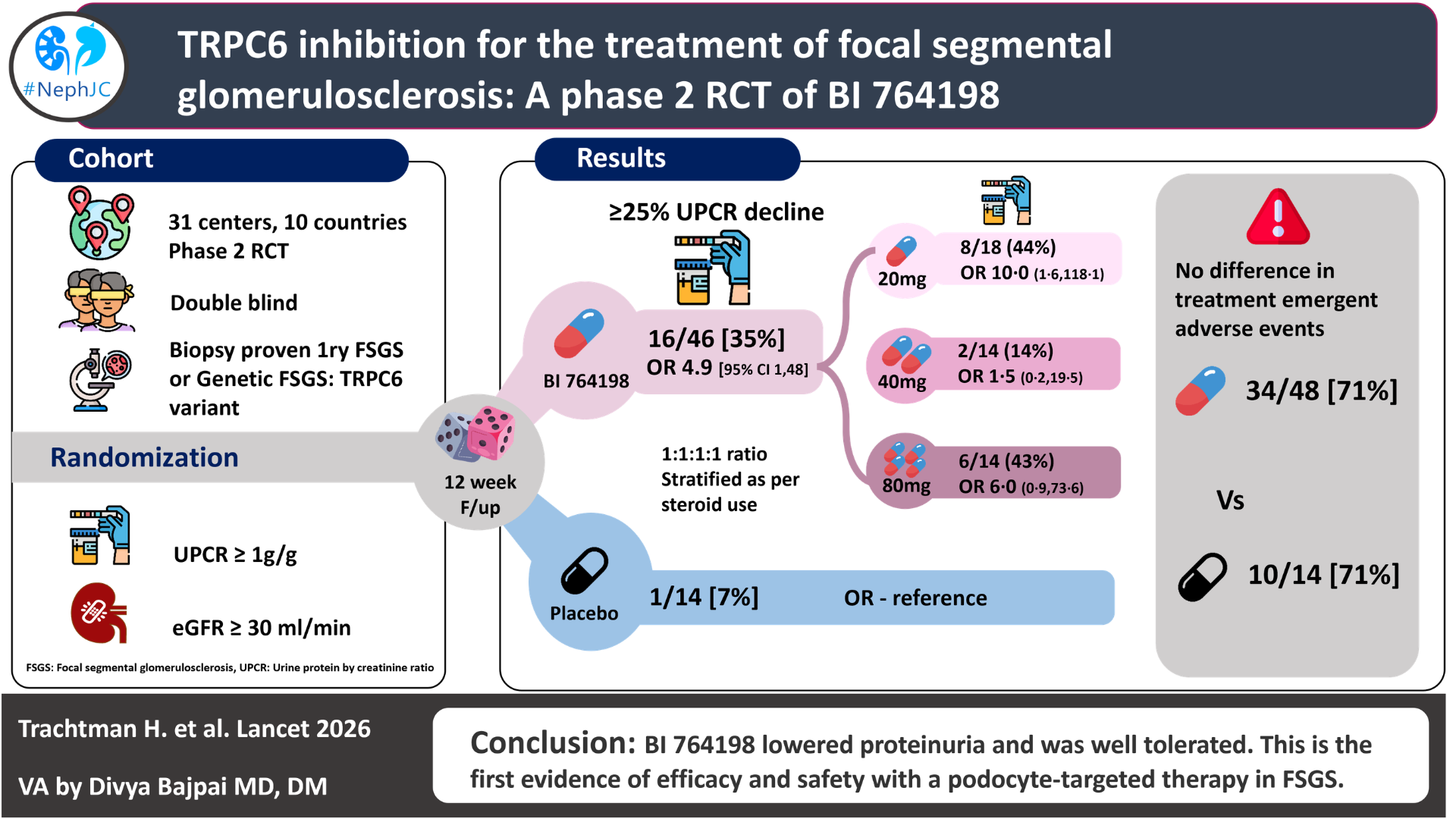 TRPC6 inhibition: The Visual Abstract