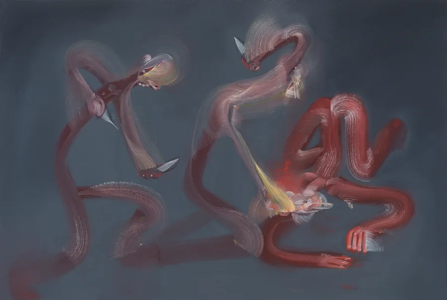 2014 Oil on linen 32 x 48 inches