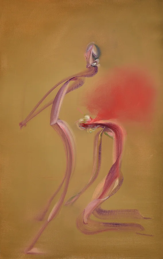 2014 Oil on linen 57 x 36 inches