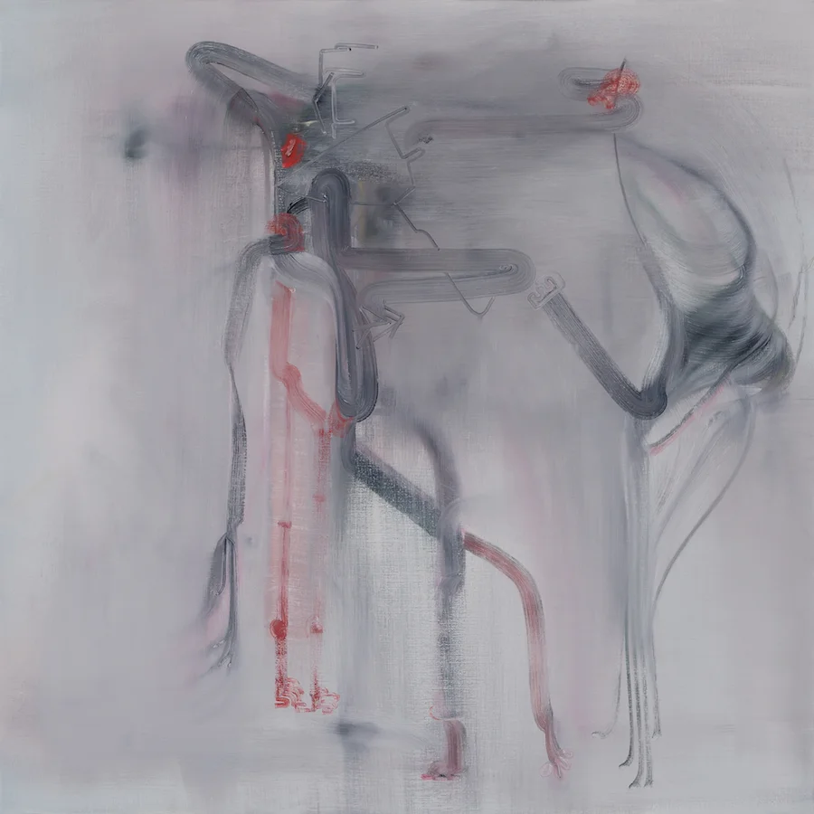 2014 Oil on linen 50 x 50 inches