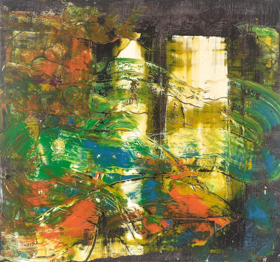 "Night 3," 2000
Oil and Wax on Canvas
48 x 52 inches