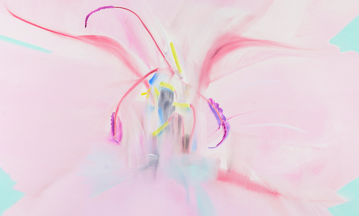 Flower 2 , 2015. Oil on canvas. 72 x 96 inches. Collection of the San Antonio Museum of Art