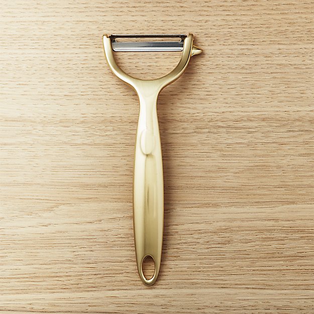 If this peeler is not the most chic object I've ever seen, I don't know what is. And it's $7.99!!! Gift to your favorite potato lover. Which is probably yourself. 