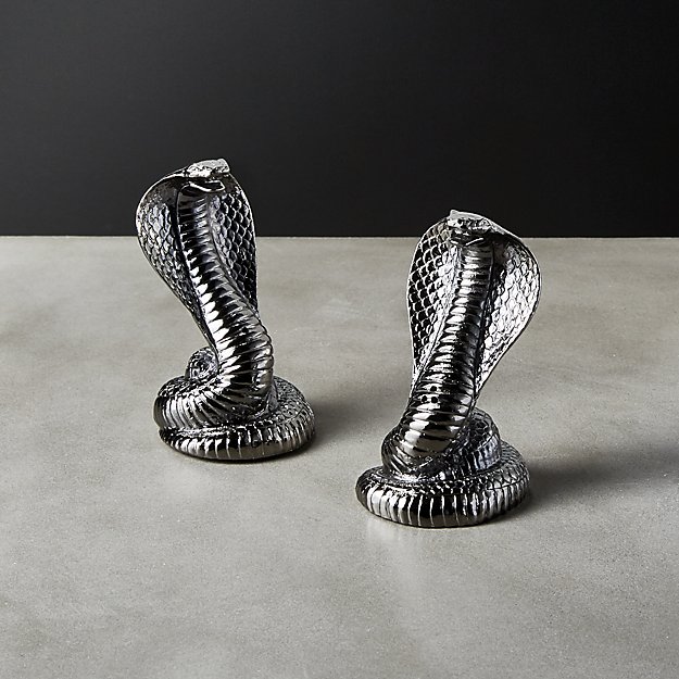 For $19.99, you can subtly let your guests know that you might get venomous if they don't behave properly. 