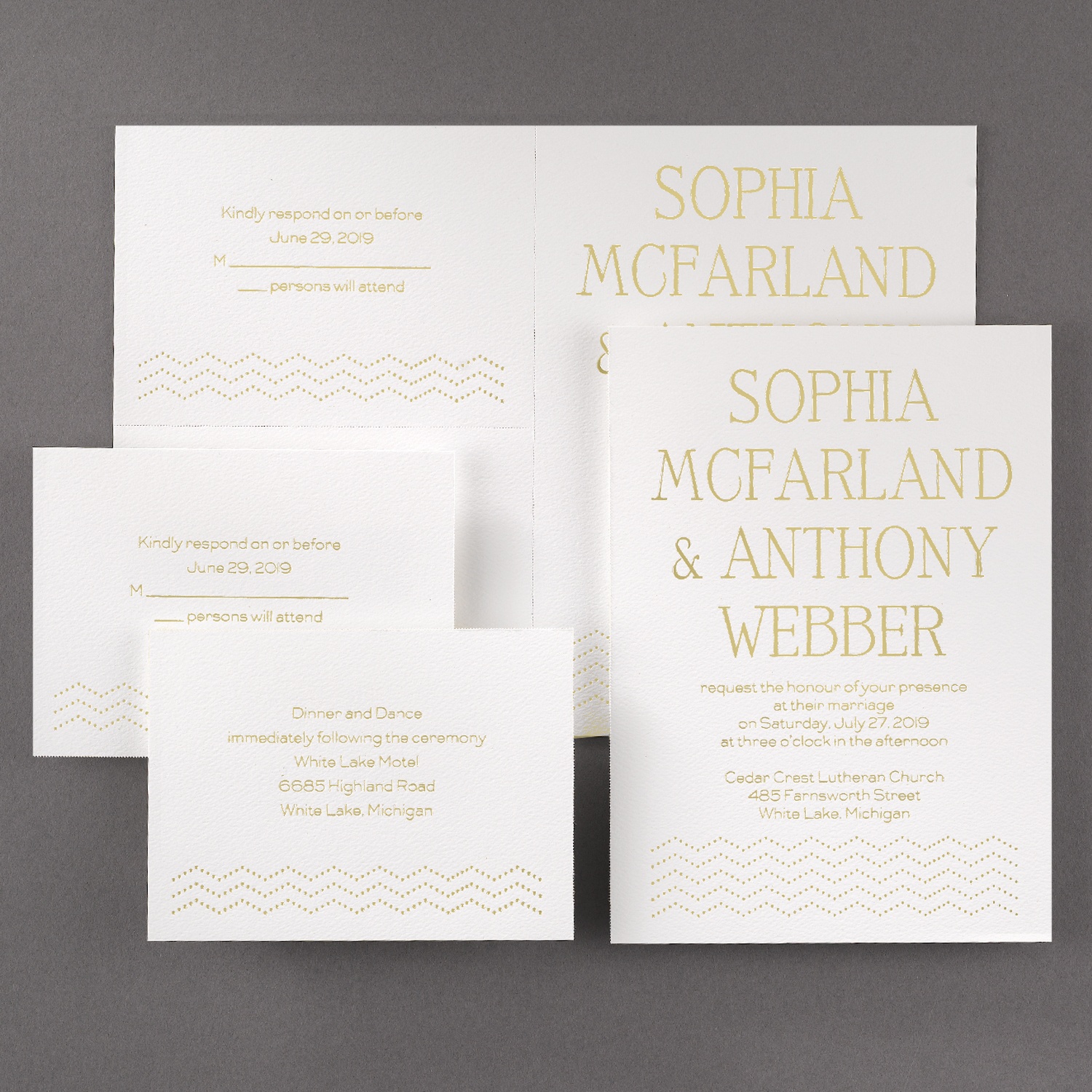 Chevron Glimmer - Goil Foil