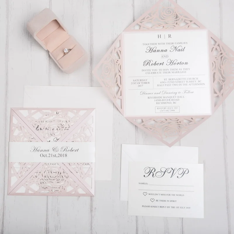 Glamorous Blush Rose - Blush Shimmer