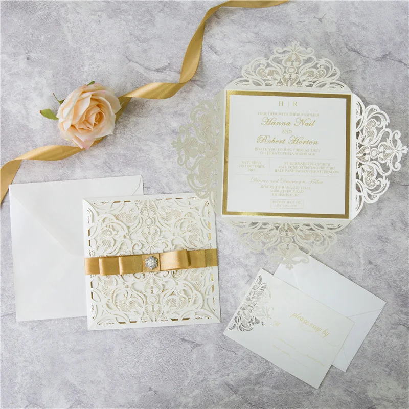 Luxurious Lace - Ivory Shimmer