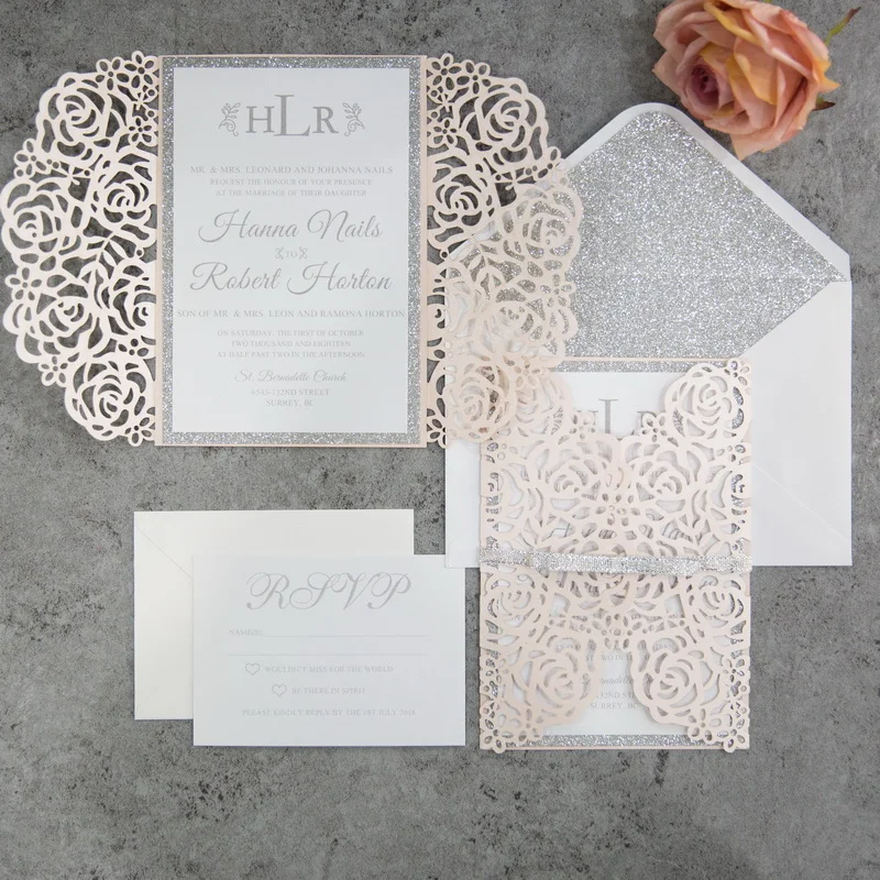 Rose Design - Blush Shimmer