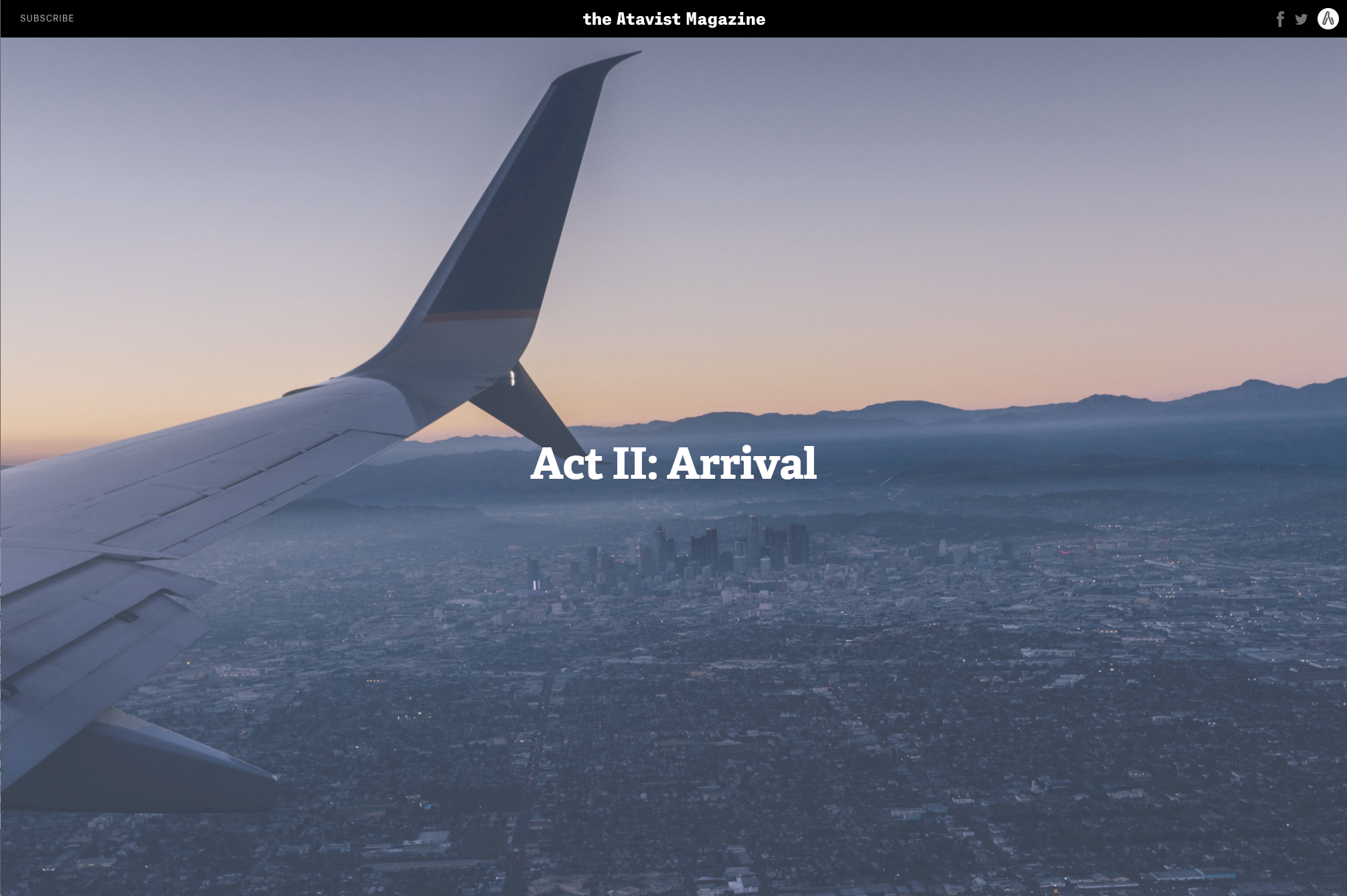 The Atavist Magazine