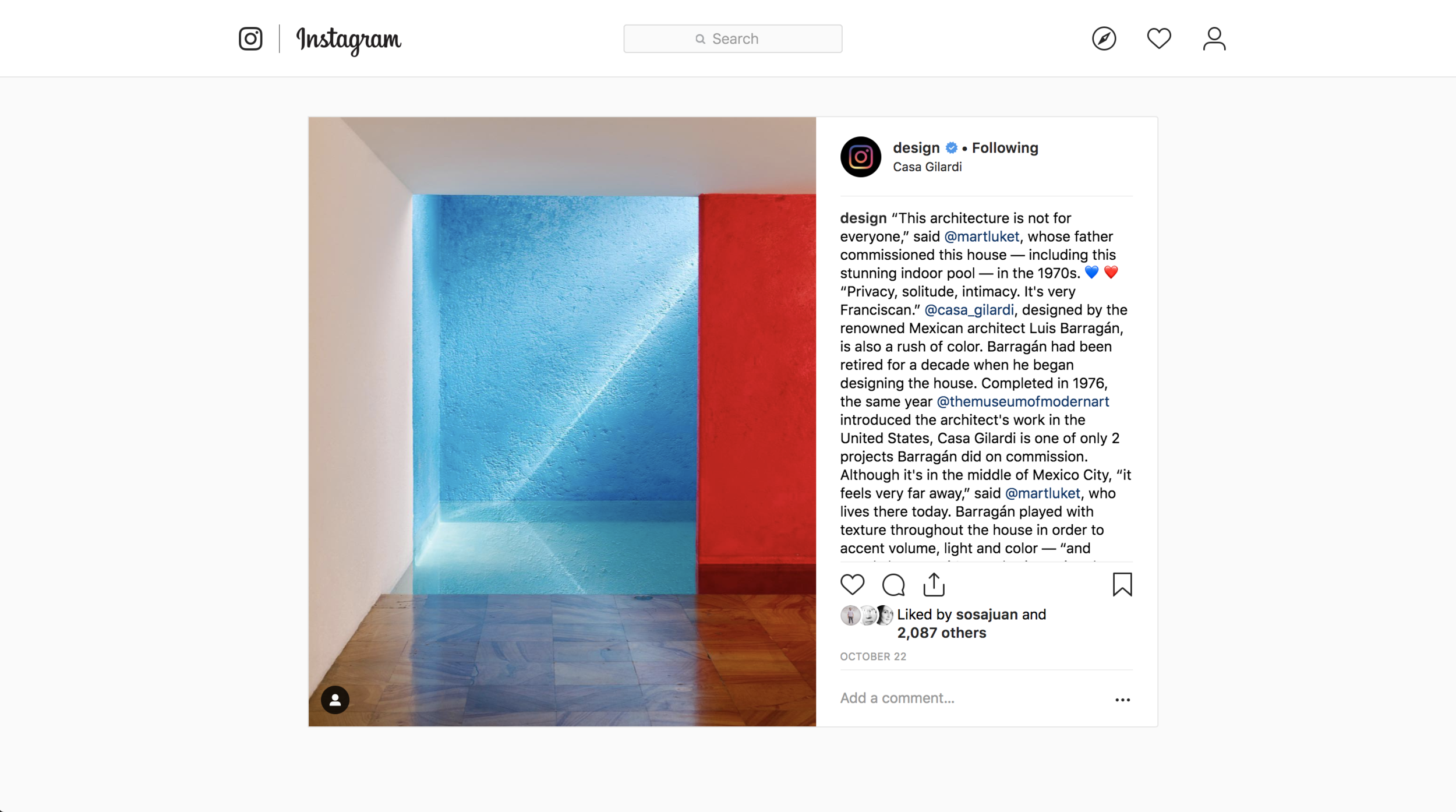 Instagram’s @design