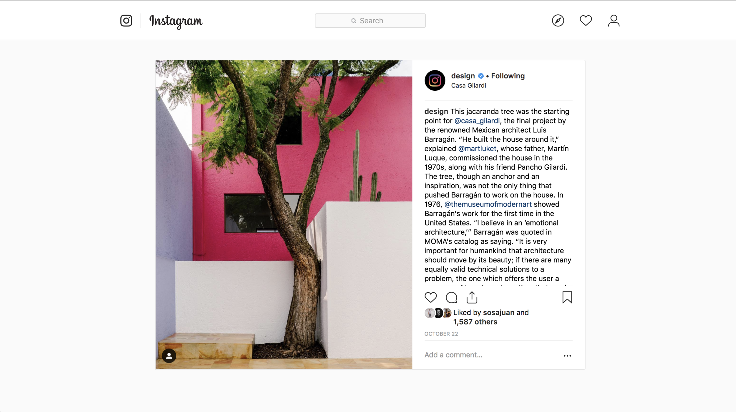 Instagram’s @design