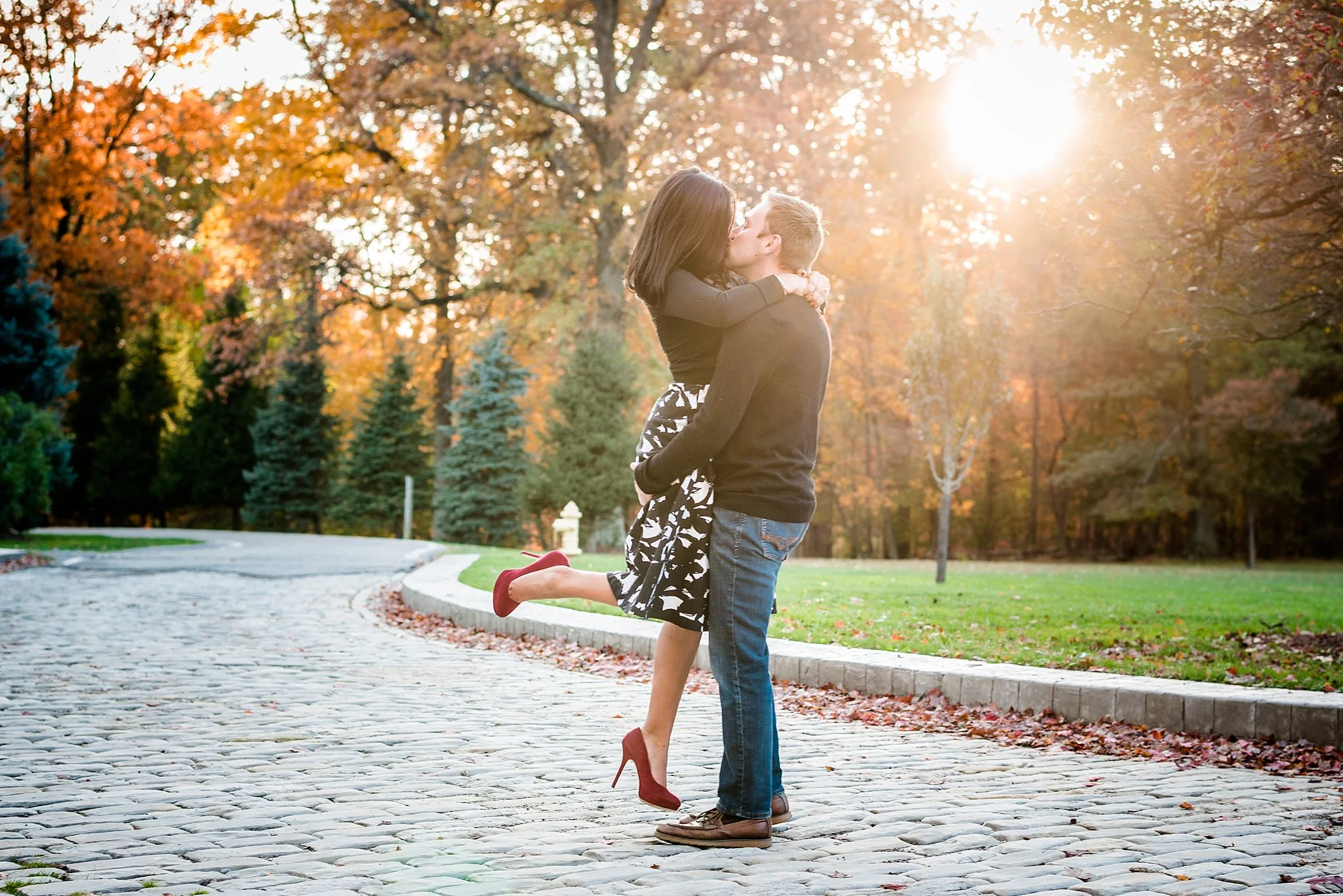 Shelly + Joey | Hartwood Acres Mansion Engagement