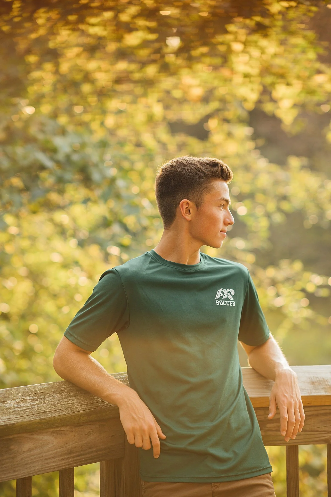 Beechwood Farms Nature Reserve senior session Pine Richland
