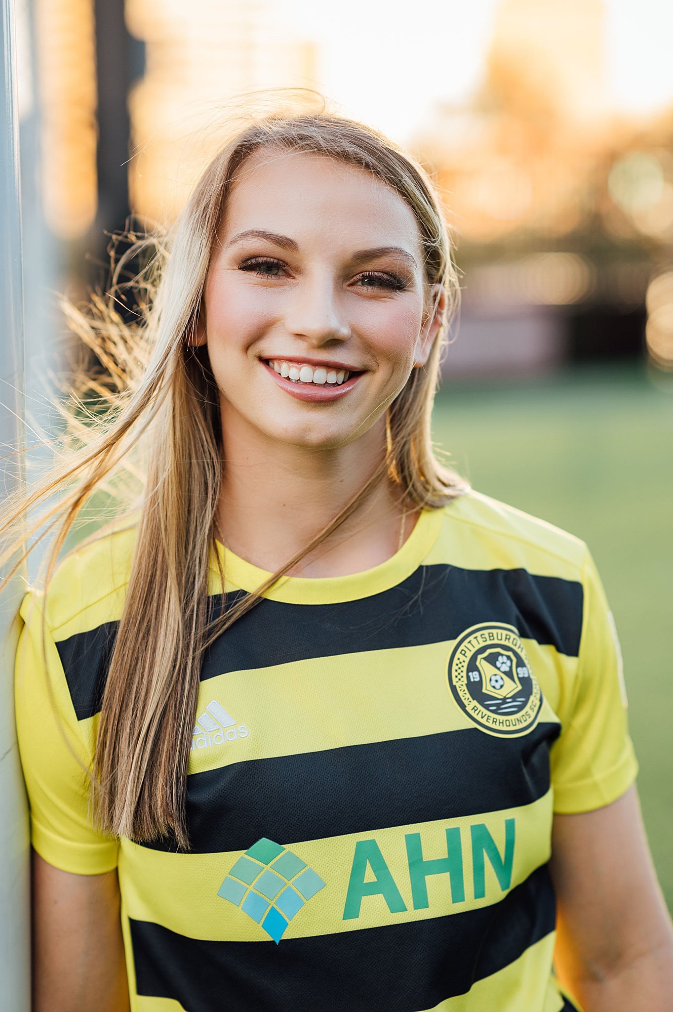 Senior girl Highmark Stadium Riverhounds portraits