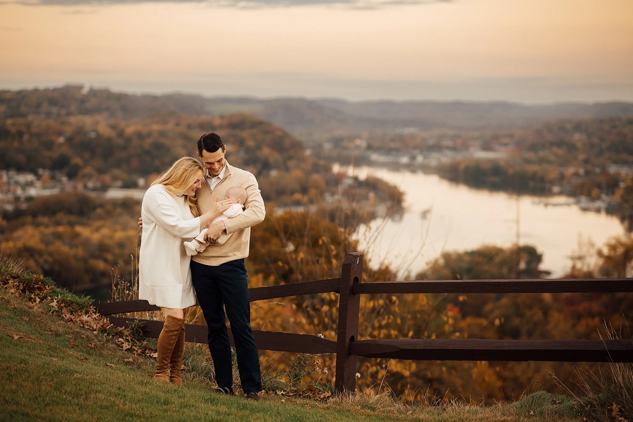 Longvue Country Club family portraits