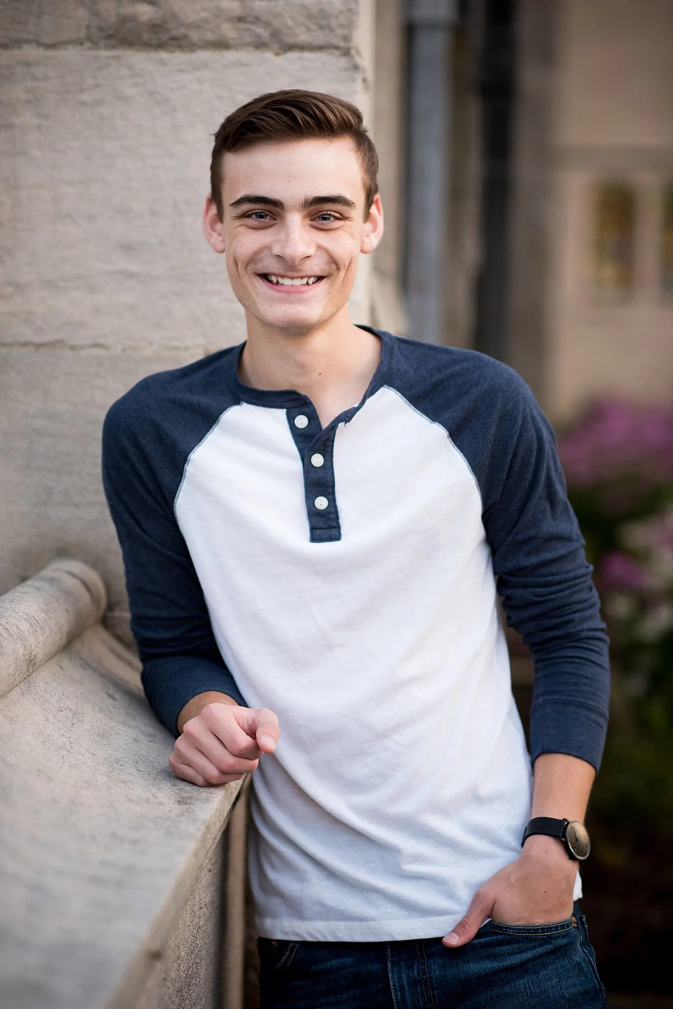 Senior boy session at Hartwood Acres Mansion