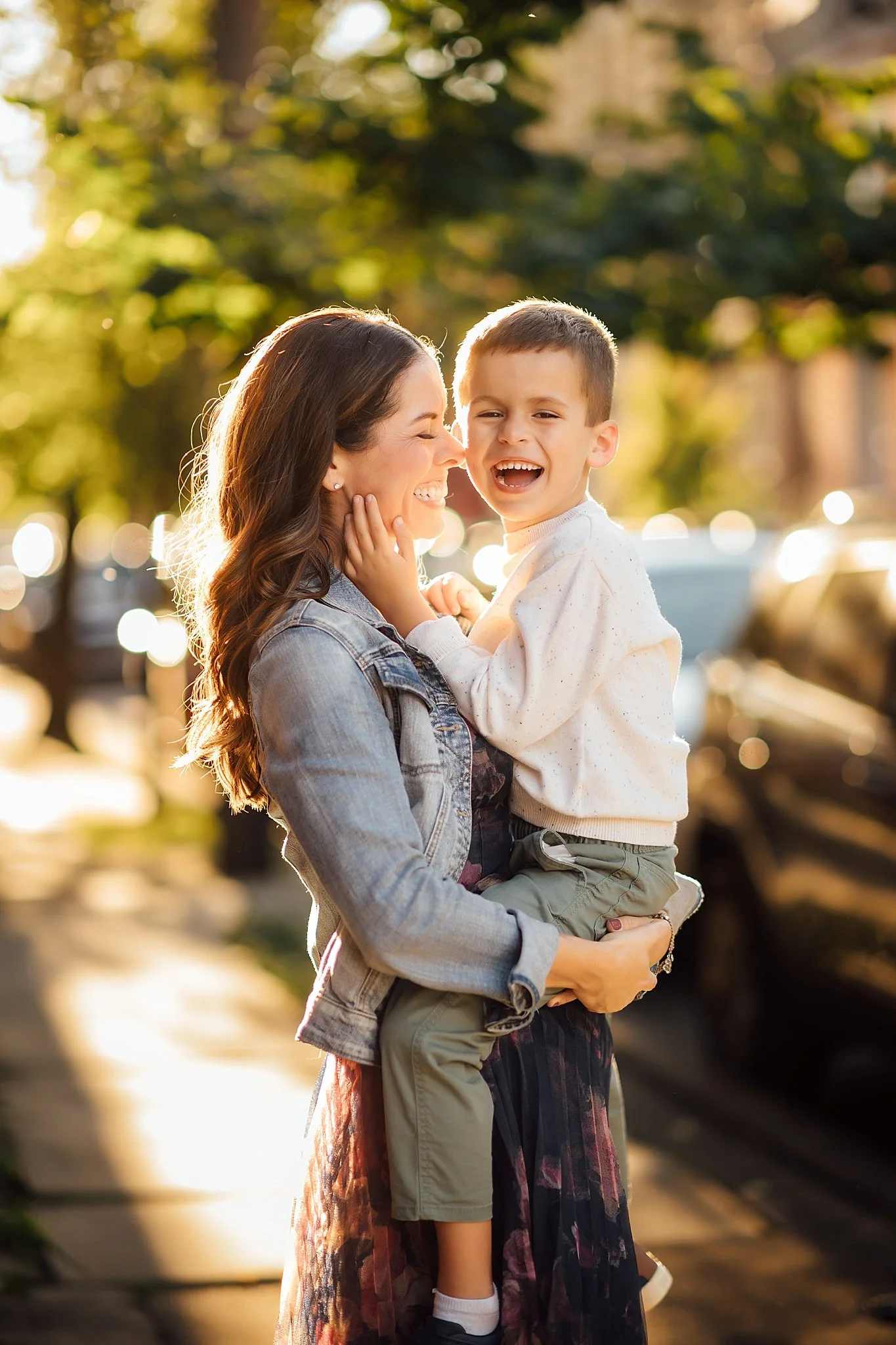 Mexican War Streets Family Session urban portrait session in Pittsburgh, PA